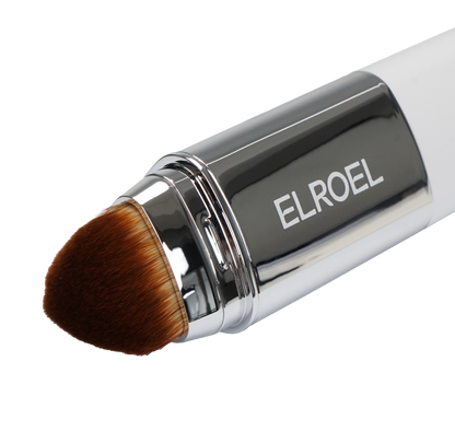 Elroel cream stick foundation with built-in blending brush