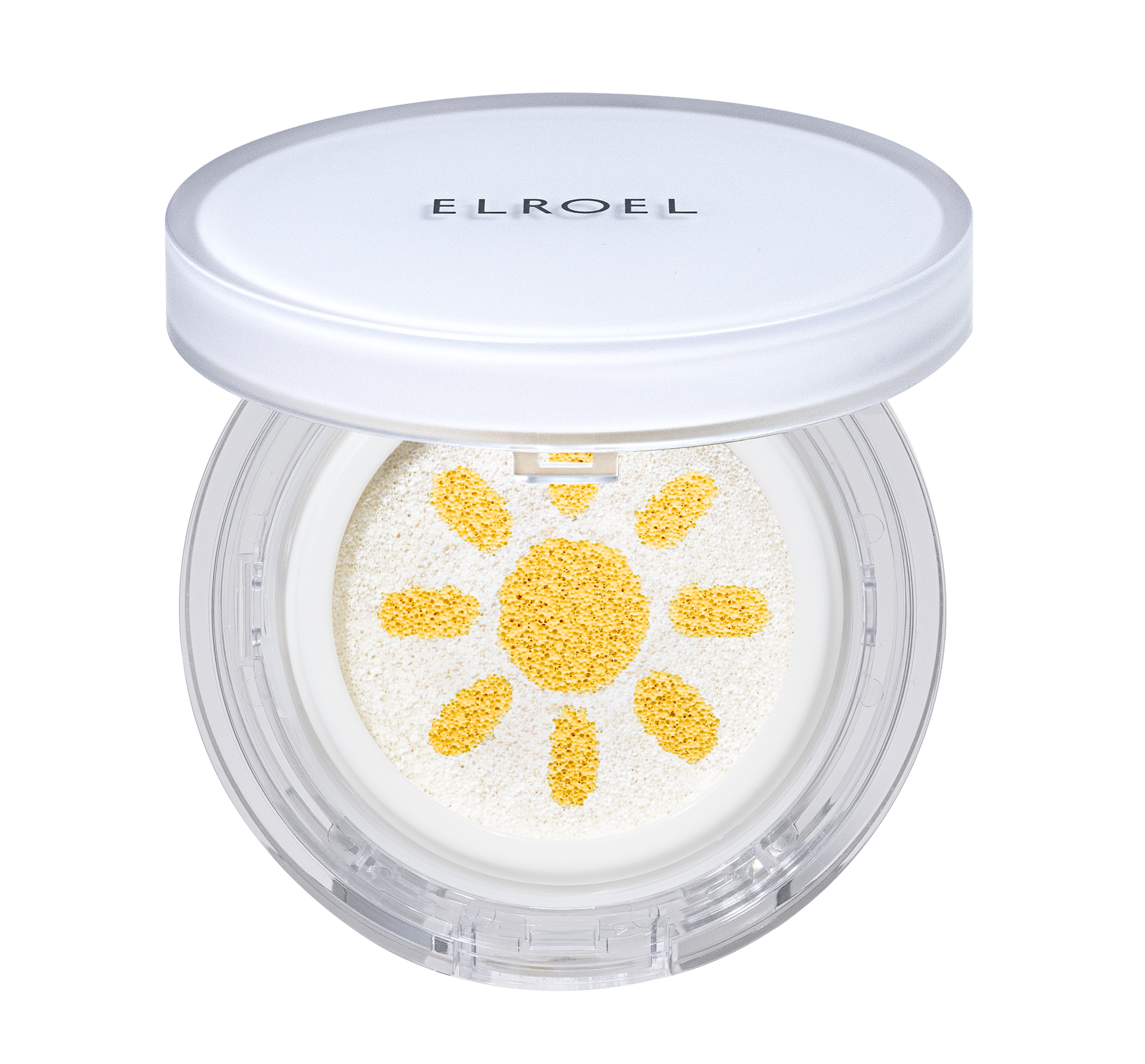 Close-up of Elroel Pang Pang Sun Cushion White texture